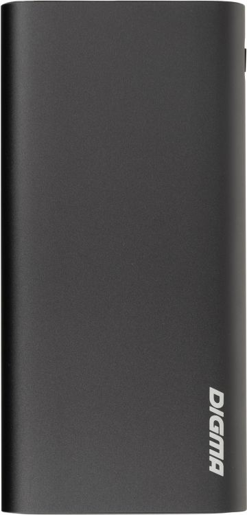 Аккумулятор внешний портативный Digma DGPF20A 20000mAh QC3.0/PD3.0 22.5W 3A 2xUSB-A/USB-C черный