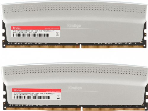 Модуль памяти DDR4 16GB (2*8GB) KIMTIGO KMKU8G8683600Z3-SD