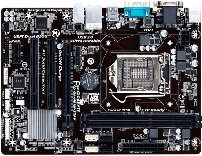 GIGABYTE GA-H81M-S2PV