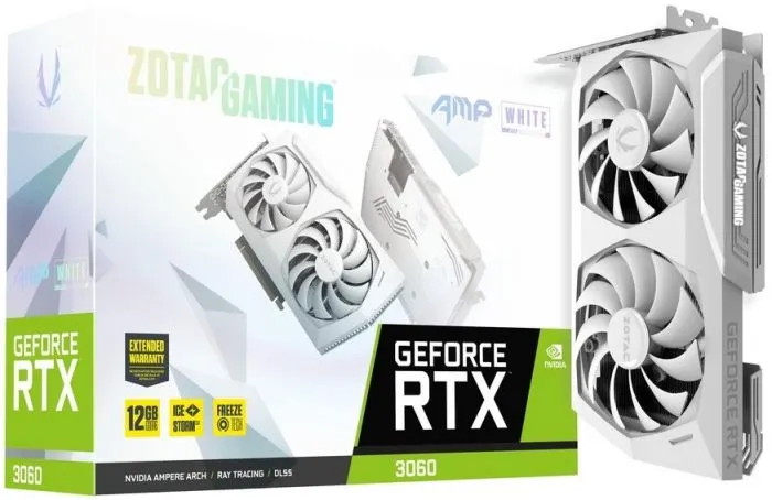 Zotac GeForce RTX 3060 AMP White Edition (ZT-A30600F-10P)