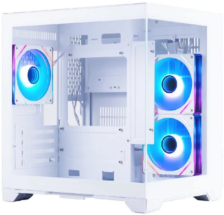 

Корпус mATX 1STPLAYER MEGAVIEW MV5-TP ARGB White, MEGAVIEW MV5-TP ARGB White