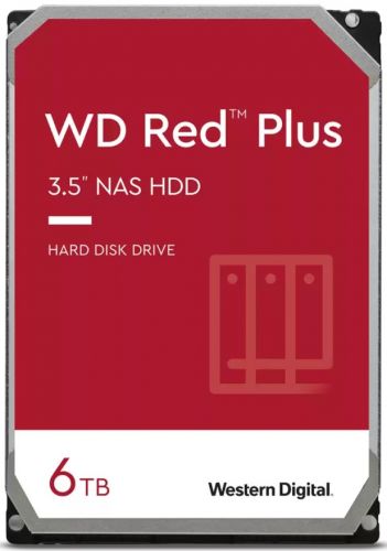Жесткий диск 6TB SATA 6Gb/s Western Digital WD60EFZX WD Red Plus 3.5