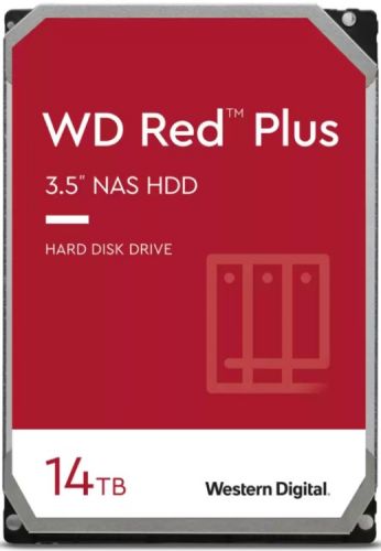 Жесткий диск 14TB SATA 6Gb/s Western Digital WD140EFGX WD Red Plus 3.5