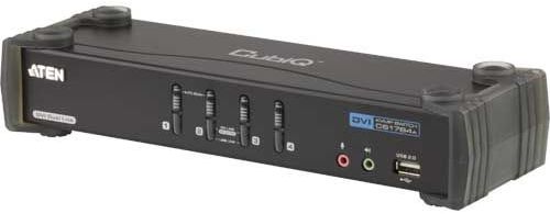 

Переключатель KVM Aten CS1784A-AT-G KVM+Audio+USB 2.0, 1 user USB+DVI => 4 cpu USB+DVI, со шнурами USB 4х1.8м., 2560x1600 60Hz DVI-D Dual Link/2048x15, CS1784A-AT-G