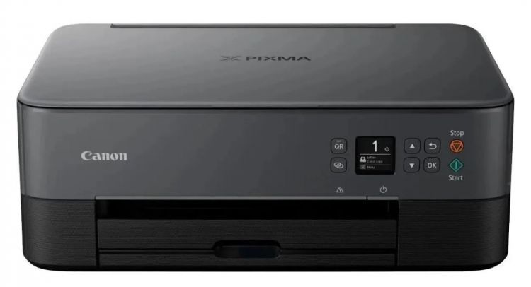 МФУ струйное цветное Canon Pixma TS5340A 3773C107 A4, WiFi, черный мфу струйное canon pixma ts3440 цветная a4 черный