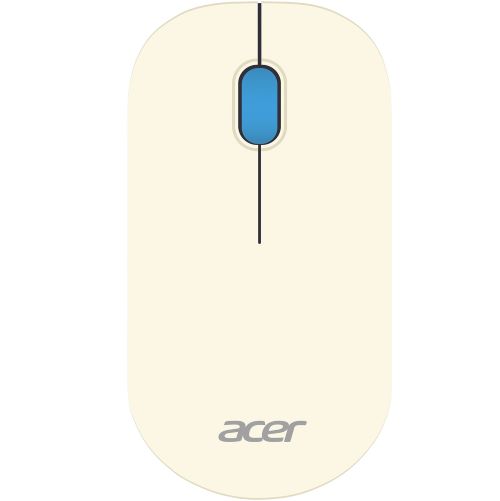 

Мышь Wireless Acer OMR205 ZL.MCEEE.02H оптическая, 1200 dpi, usb, white blue, OMR205