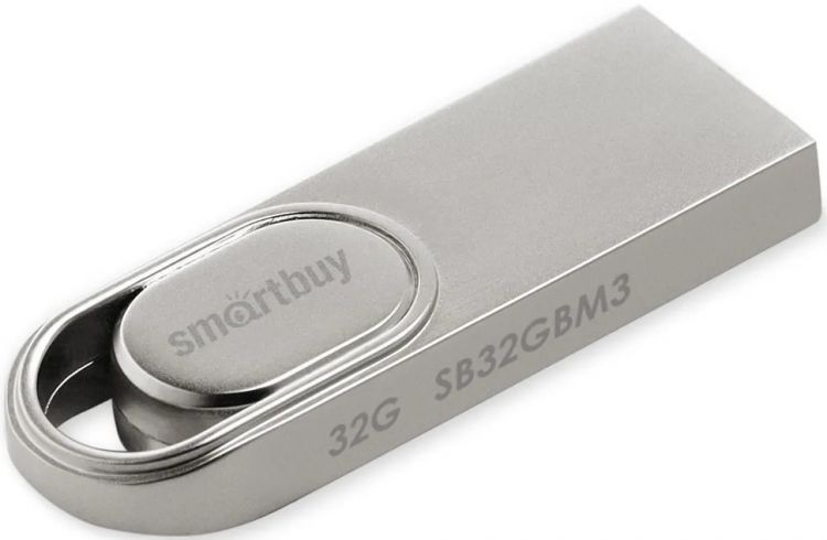 

Накопитель USB 2.0 32GB SmartBuy SB32GBM3 M3 металл, SB32GBM3