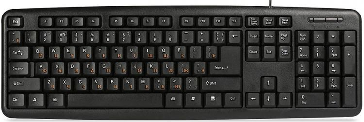 Клавиатура SmartBuy ONE 112 SBK-112U-K USB, черная
