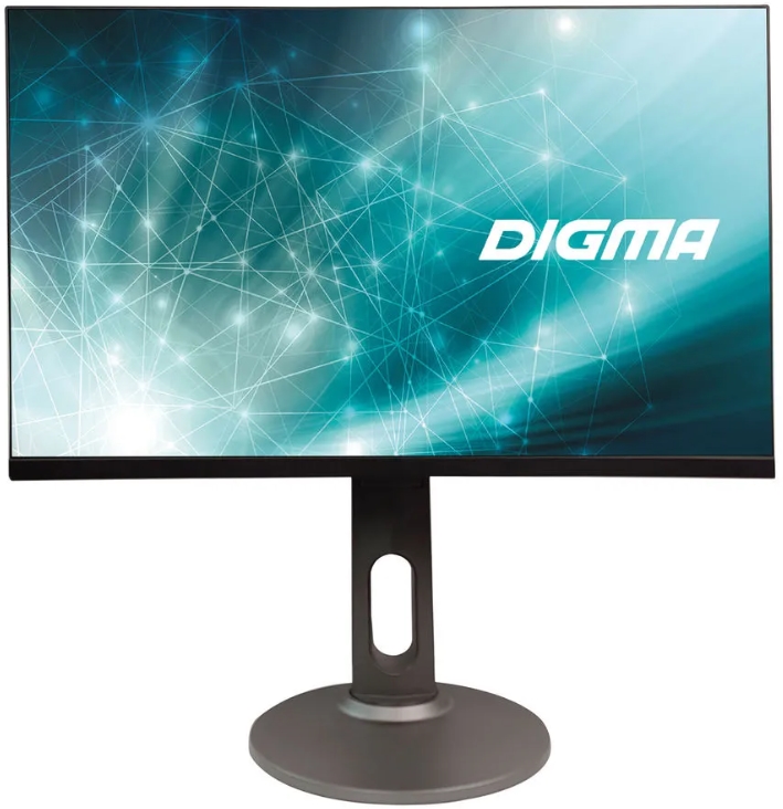 Монитор 23,8" Digma DM-MONB2408 1920x1080, IPS, 16;9, 5ms, 250cd/m2, 1000:1, 75Hz, 178°/178°, HDMI, DP, 2*USB 2.0, USB 2.0 B, black/silver