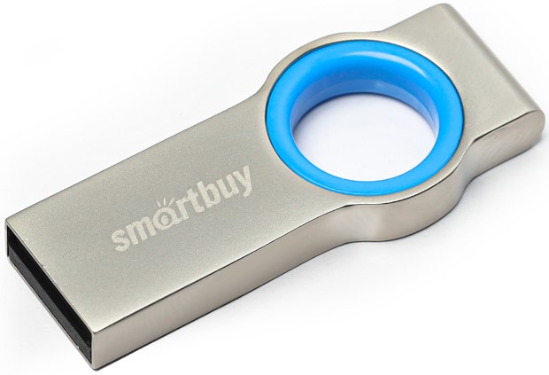 

Накопитель USB 2.0 32GB SmartBuy SB032GBMC2 MC2 металл синий, SB032GBMC2