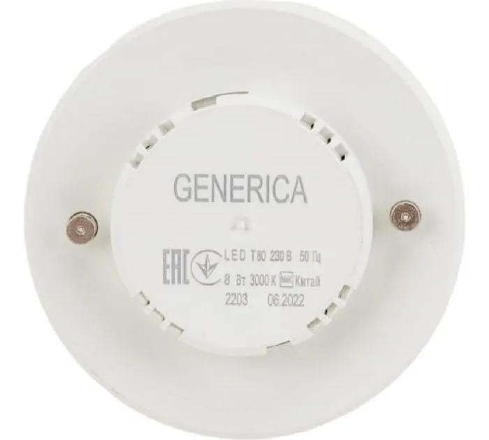 фото GENERICA LL-T80-08-230-30-GX53-G