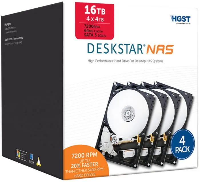 HGST H3IKNAS40003272SE4PK