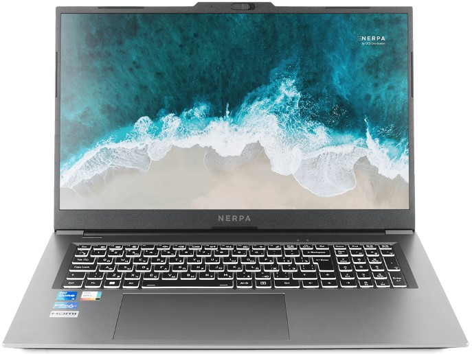 

Ноутбук Nerpa Caspica I552-17 i5 1235U/8GB/512GB SSD/noDVD/17.3" FHD IPS/WiFi/BT/Win10Pro/titanium gray, Caspica I552-17