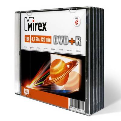 Диск DVD+R Mirex 202479