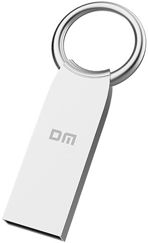 

Накопитель USB 2.0 16GB DM PD175 металл, с кольцом, PD175