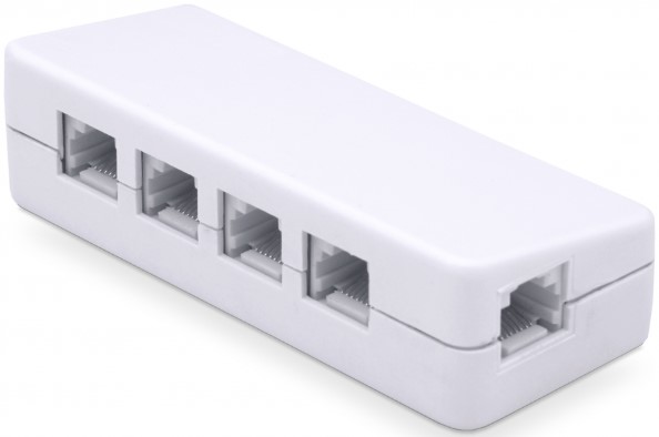 

Конвертер BIAMP RJ45SPLIT 912.1471.900/911.1471.900 RJ45 splitter: 1 input, 4 output to connect multiple MICPAT-4 or ZONE4R to ZONE4, RJ45SPLIT