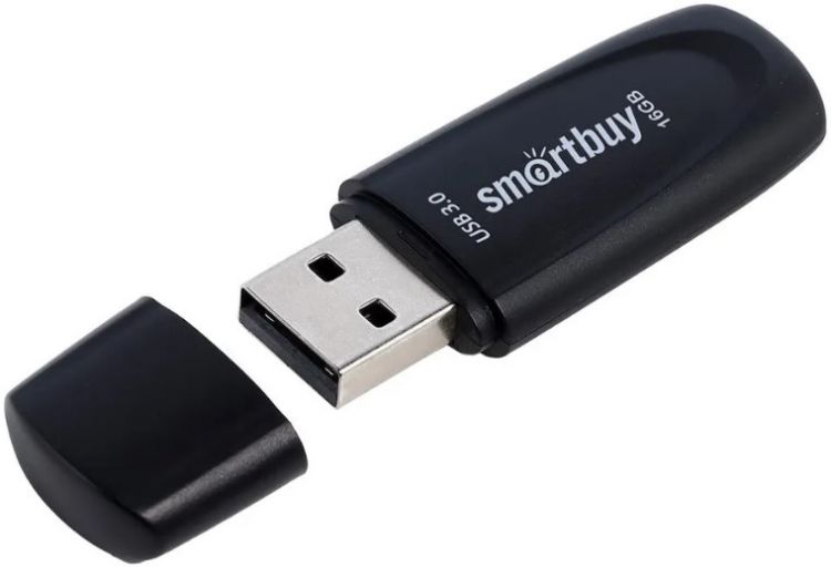 

Накопитель USB 3.0 16GB SmartBuy SB016GB3SCK Scout чёрный, SB016GB3SCK