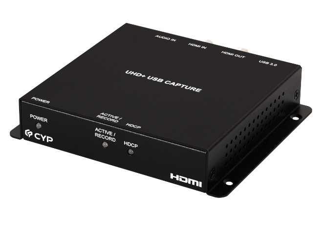 

Устройство захвата Cypress CUSB-V604H HDMI до 4096x2160/60 (4:4:4), 3D с HDCP 1.4/2.2 и HDR, конвертер в USB 3.0 для записи на ПК, CUSB-V604H