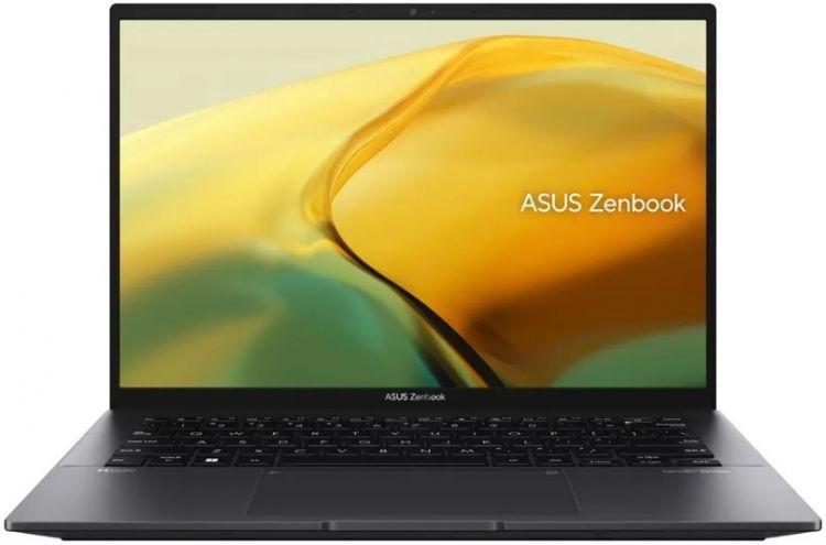 Ноутбук ASUS Zenbook 14 UM3402YA-KP381W 90NB0W95-M01880 Ryzen 5 7530U/8GB/512GB SSD/Radeon/14" IPS WQXGA/WiFi/BT/Cam/Win11Home/black