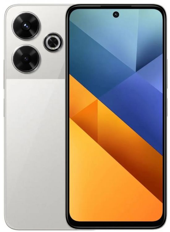 Смартфон Xiaomi POCO M6 RU 8/256GB MZB0H8IRU (56258) Silver