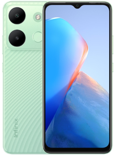 

Смартфон Infinix SMART 7 3+64GB Coastal Green 4895180795343 6.6" IPS HD+ (720*1612), MediaTek MT6761, 4хCortex-A53 2.0GHz, 13MP+AI Lens+5MP front, 500, SMART 7 3+64GB Coastal Green