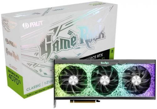 Видеокарта PCI-E Palit GeForce RTX 4070 Ti GameRock Classic OC (NED407TH19K9-1046G) GeForce RTX 4070 Ti GameRock Classic OC (NED407TH19K9-1046G) - фото 1
