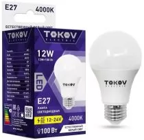 фото TOKOV ELECTRIC TKE-A60-E27-12-4K-12/24