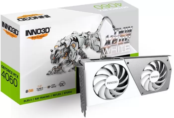 Inno3D GeForce RTX 4060 TWIN X2 OC WHITE