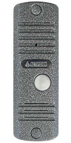 Вызывная панель Activision AVC-305M (PAL) (серебряный антик) 4-х проводная, антивандальная накладная, с ИК подветкой до 1,5м, матрица 1/3", 420 ТВл, 1