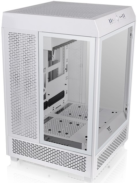 

Корпус eATX Thermaltake The Tower 500 Snow CA-1X1-00M6WN-00 белый, без БП, с окном, 4xUSB 3.0, USB Type-C, USB 3.2, HD Audio, The Tower 500 Snow