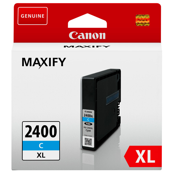 

Картридж Canon PGI-2400XL C 9274B001 Cyan для MAXIFY iB4040/МВ5040/МВ5340, PGI-2400XL C