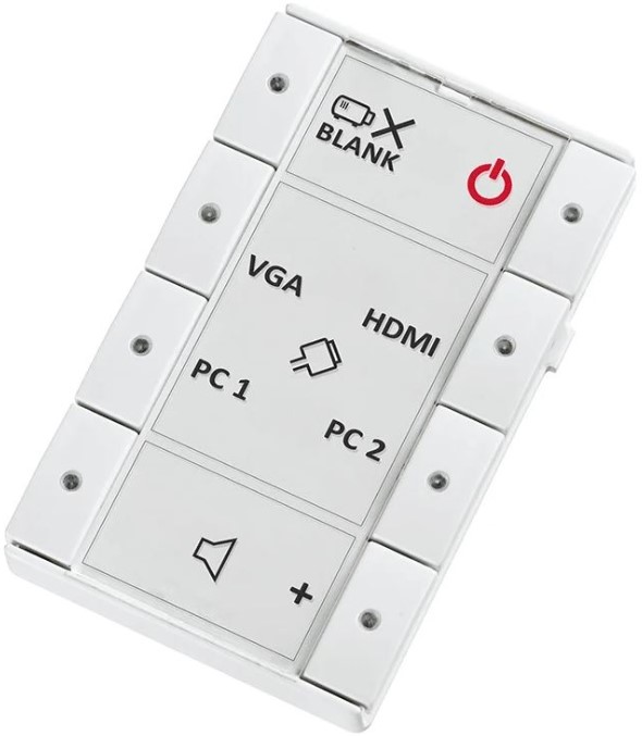 

Панель управления BIAMP Impera Sierra II 8DKW 912.2261.900/911.2261.900 кнопочная 8-button control pad with Ethernet, DK, white, Impera Sierra II 8DKW