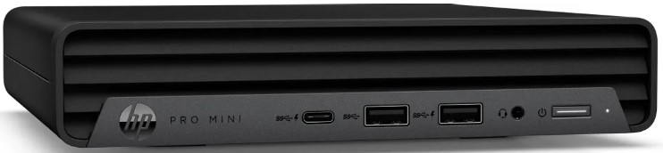 Компьютер HP ProDesk 400 G9 Mini 885R1EA i5-13500T/8GB/512GB SSD/UHD graphics 770/USB kbd/USB mouse/WiFi/BT/90W/DOS/black