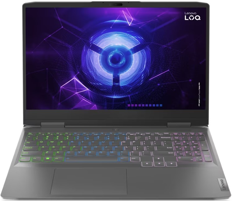 

Ноутбук Lenovo LOQ 15IRH8 82XV00A6RK i7-13620H/16GB/512GB SSD/RTX 4060 8GB/15.6" FHD IPS 144Hz/noOS/Storm Grey, LOQ 15IRH8