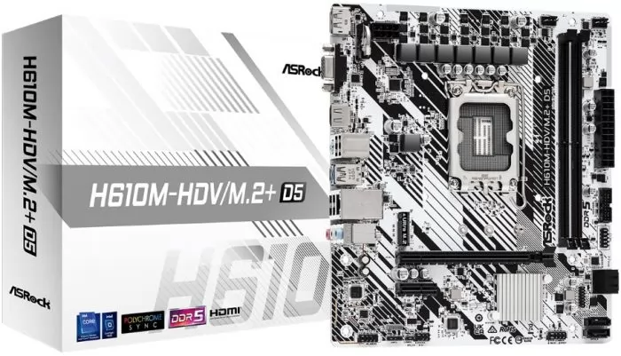 ASRock H610M-HDV/M.2+ D5