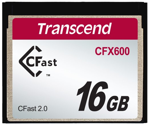 

Промышленная карта памяти CFast 16GB Transcend TS16GCFX600I CFX600i, 140/29MB/s, TS16GCFX600I