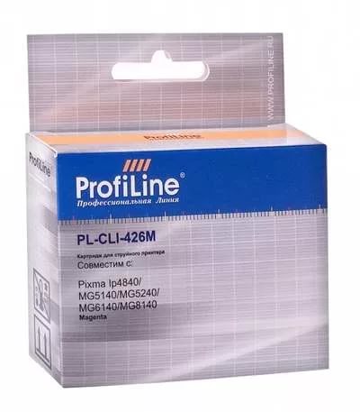 

Картридж струйный ProfiLine PL-CLI-426M-M PL-CLI-426M с чипом для принтеров Canon Pixma IP4840/MG5140/MG5240/MG6140/MG8140 Magenta водн ProfiLine, PL-CLI-426M-M