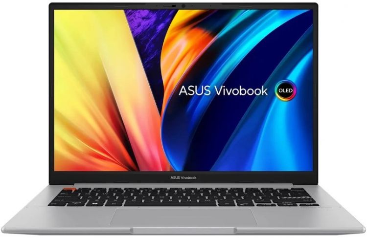 Ноутбук ASUS Vivobook S 14 OLED K3402ZA-KM238 90NB0WE1-M00KP0 i5-12500H/16GB/512GB SSD/Iris Xe Graphics/14 2.8K OLED/WiFi/BT/cam/noOS/grey