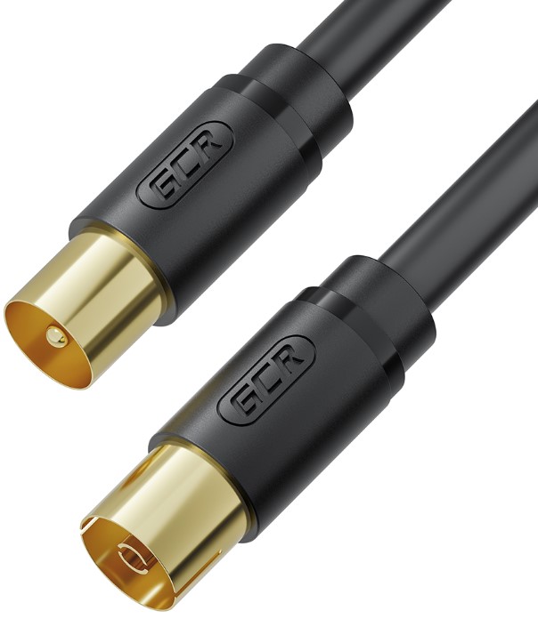 

Удлинитель Greenconnect GCR-55542 5.0m антенный (коаксиальный) RG59, TV M / TV F, черный, GCR-55542