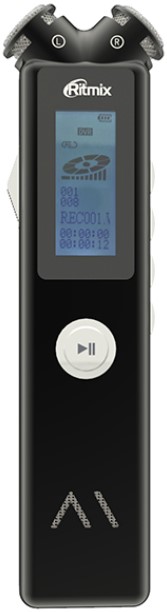 Цифровой диктофон Ritmix RR-145 8GB black