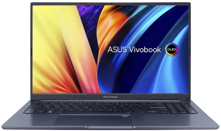 

Ноутбук ASUS VivoBook X1503ZA-L1303 90NB0WY1-M00NX0 i5-12500H/8GB/512GB SSD/Iris Xe Graphics/15,6" FHD OLED/WiFi/BT/Cam/noOS/blue, VivoBook X1503ZA-L1303