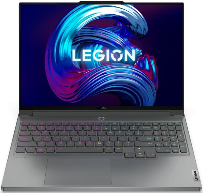 

Ноутбук Lenovo Legion 7 16IAX7 i7-12800HX/32GB/1TB SSD/RTX 3070Ti 8GB/16" WQXGA IPS/BT/WiFi/cam/Win11Home/grey, Legion 7 16IAX7