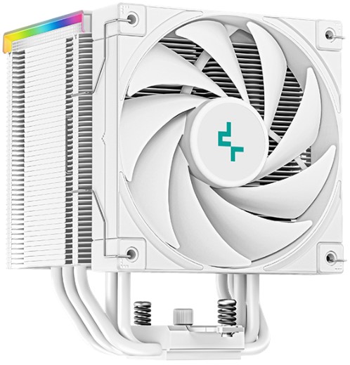 

Кулер Deepcool AK500 DIGITAL WH LGA20XX/1700/1200/115X/AM5/AM4 (120mm fan, 500-1850rpm, 68.99 CFM, 28dBA, 4-pin PWM) RET, AK500 DIGITAL WH