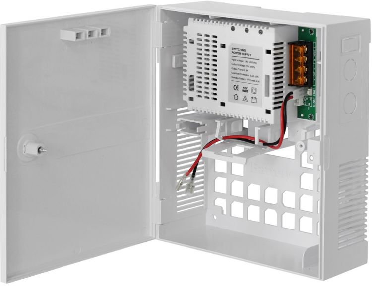 

Блок питания Smartec ST-PS103BPS-WT 12 VDC/ 3 A; 220 VAC; пластиковый корпус 195х228х77 мм (место для аккумулятора 7 Ач), белый, ST-PS103BPS-WT