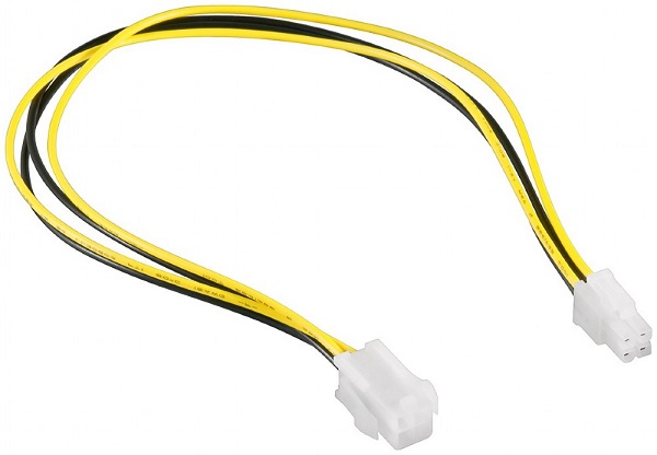 Удлинитель Cablexpert CC-PSU-7 питания, ATX 4-Pin M/F, длина 0,3м