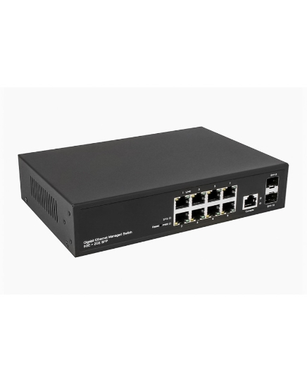 

Коммутатор управляемый NST NS-SW-8G2G-L Gigabit Ethernet на 10 портов.Порты: 8 x GE (10/100/1000Base-T) + 2 x GE (SFP 1000Base-X), Консольный порт; Ур, NS-SW-8G2G-L