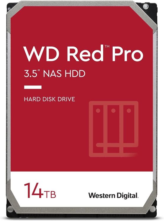 Жесткий диск 14TB SATA 6Gb/s Western Digital WD142KFGX NAS Red Pro 3.5" 7200rpm 512MB