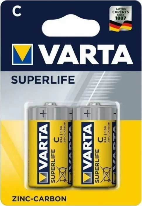 фото Varta SUPERLIFE R14 C