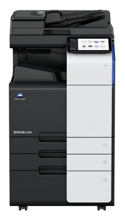 

МФУ лазерное цветное Konica Minolta bizhub C360i AA2J021 А3, до 175000стр./мес, дуплекс, 2 лотка 500 листов, 36 стр./мин. ж/диск 256ГБ, без крышки/тон, bizhub C360i