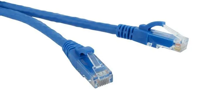 Hyperline PC-LPM-UTP-RJ45-RJ45-C6-0.5M-LSZH-BL